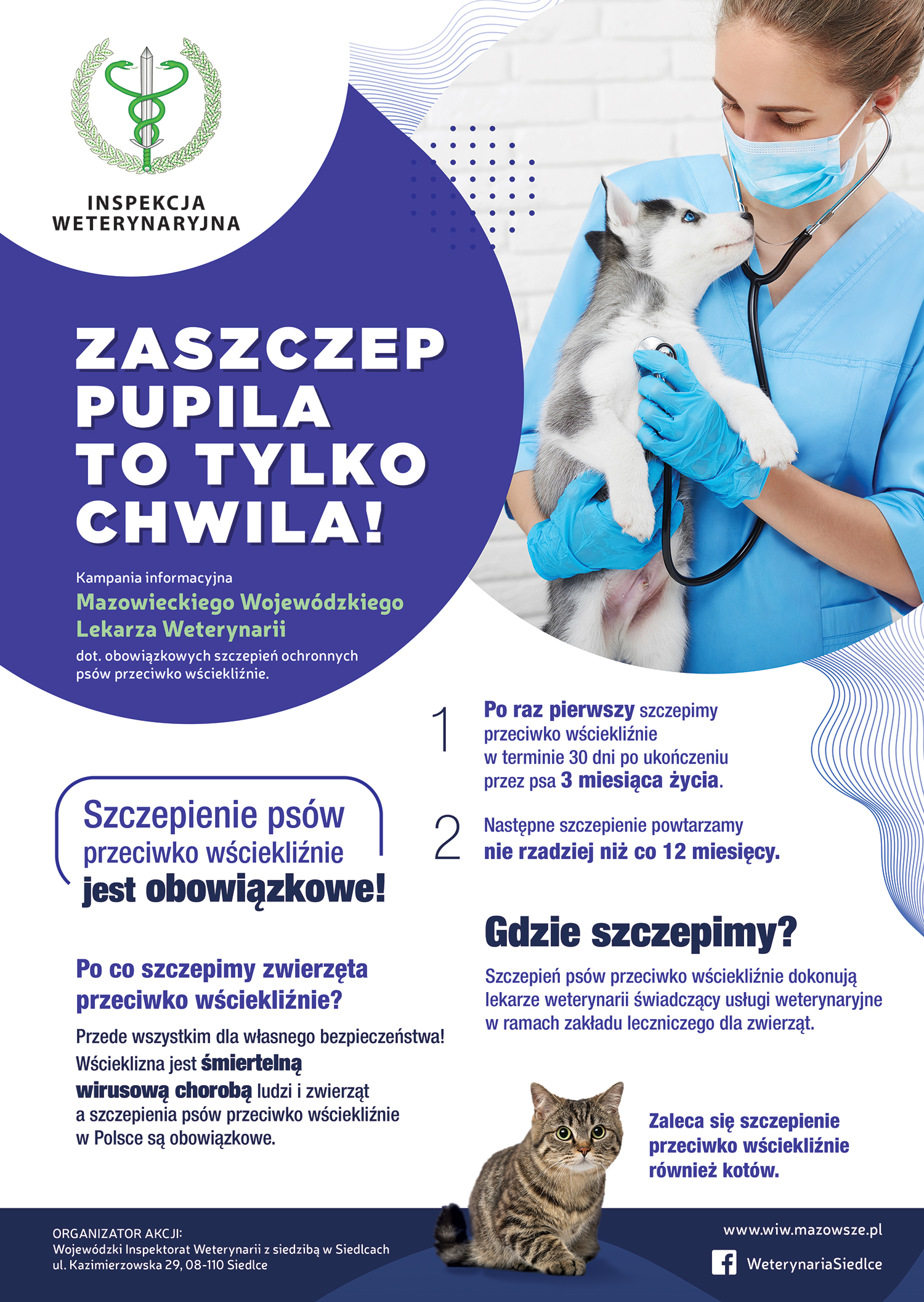 Zaszczep pupila, to tylko chwila!